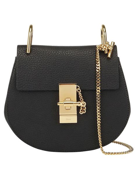 chloe drew bag black|chloe drew bag size.